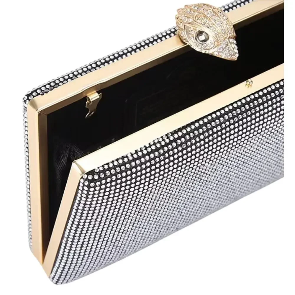 Kurt Geiger London Crystal Kensington Clutch Crossbody Bag